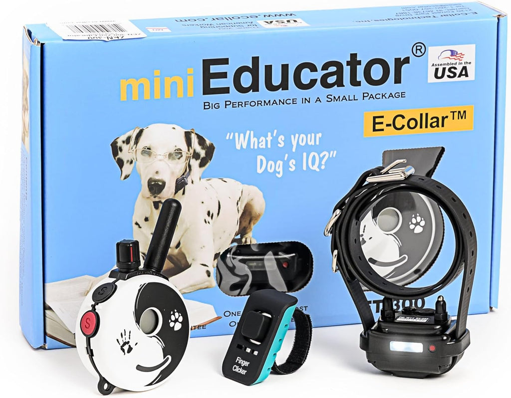 E-Collar Mini  ET-300 Remote Dog Training Collar, ZEN | 1/2 Mile Range, Waterproof & Rechargeable, 100 Levels + Vibration + Tone + Light, for 1 Dog Small to Medium
