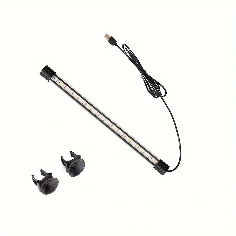 Multi-Color 17-47Cm Aquarium LED Lighting Submersible Mood Lamp USB Waterproof Fish Tank Decorative Plant Grow Light Accessories